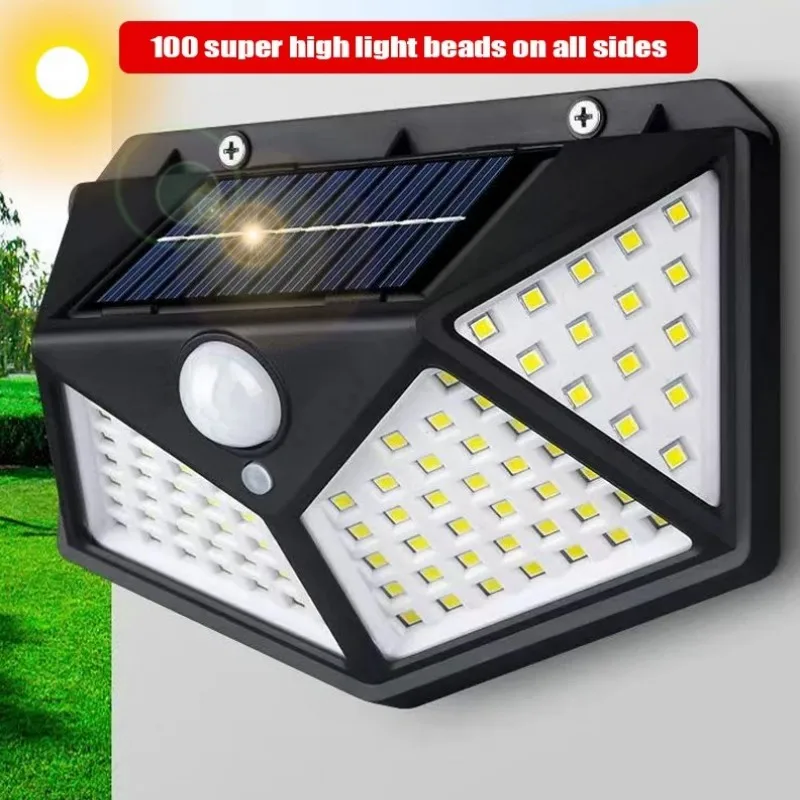 100Led Multifunctional Solar L - Bollard Light Garden ulasan dan harga