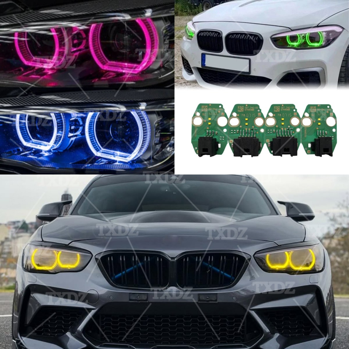 Yellow Angel Eye LED Boards Fo - Outdoor Lighting Yellow ulasan dan harga