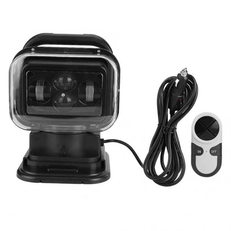 LED Search Light,60W 12V24V Re - Outdoor Lighting Remote Control ulasan dan harga