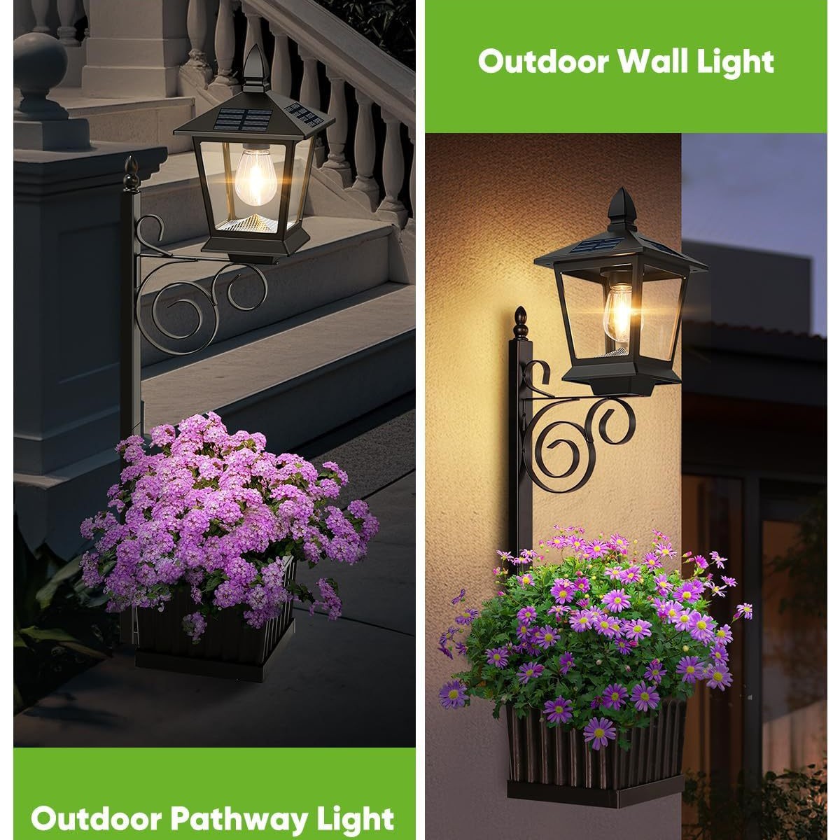 2-in-1 Solar Garden Planter La - Outdoor Lighting For Garden ulasan dan harga