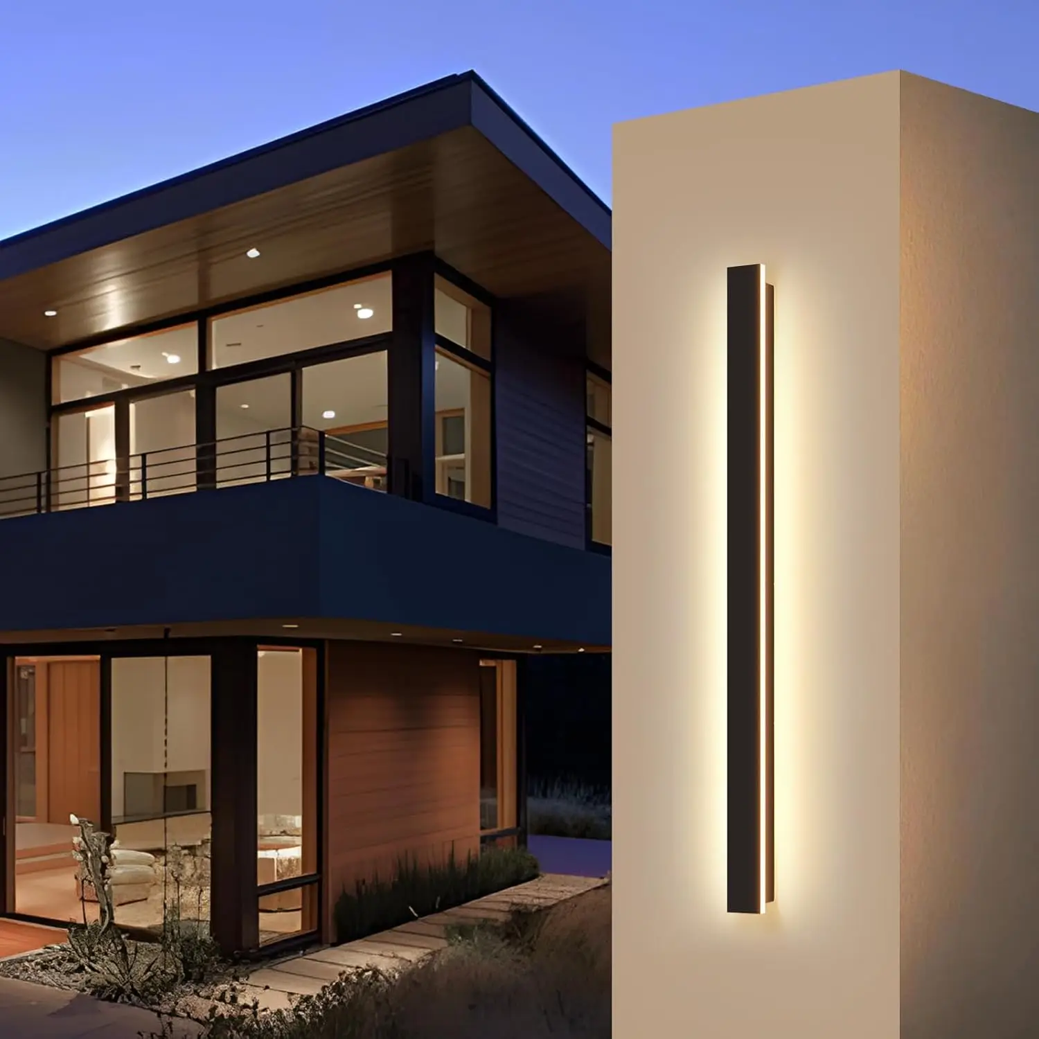 Linear Outdoor Wall IP65 Water - Xl Outdoor Lighting ulasan dan harga
