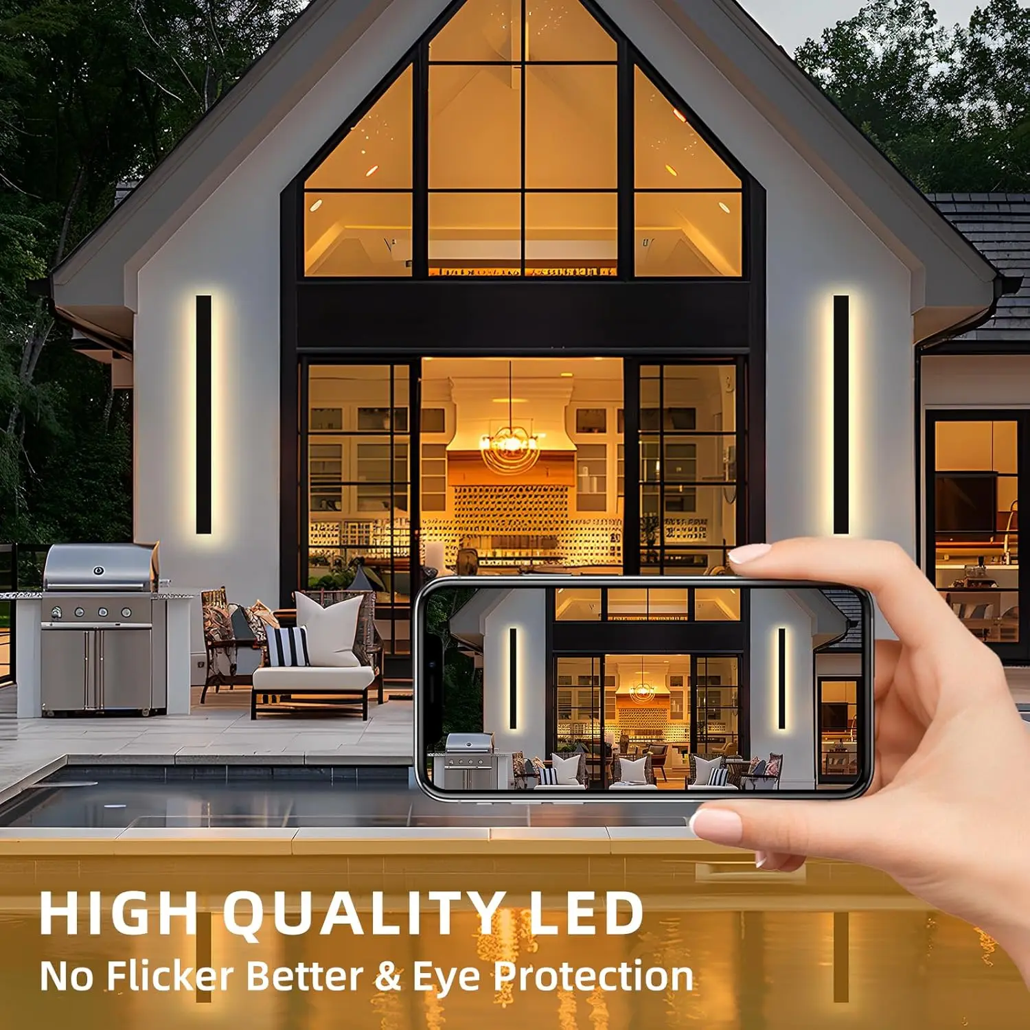 Linear Outdoor Wall IP65 Water - Xl Outdoor Lighting ulasan dan harga