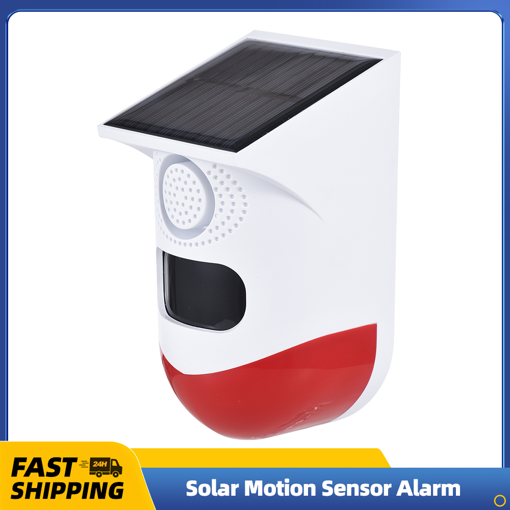 Solar Motion Sensor Alarm Outd - Outdoor Lighting Solar Panel ulasan dan harga