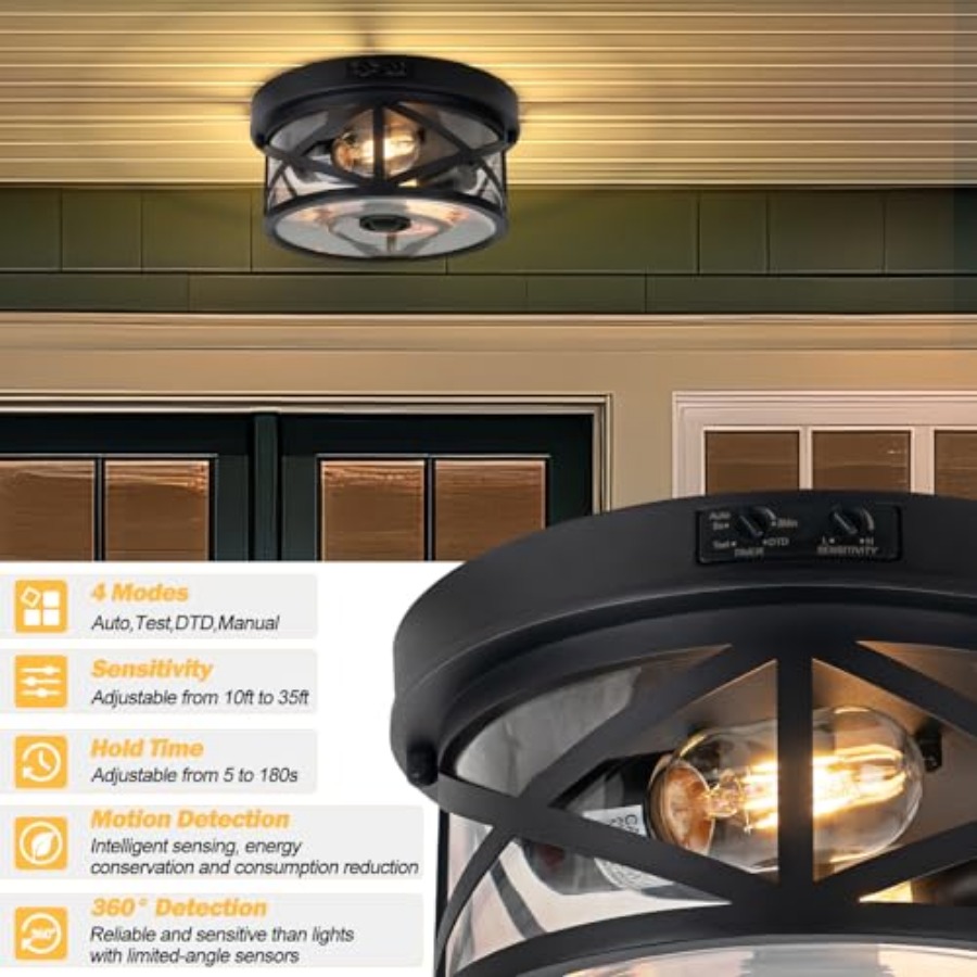 Motion Sensor Outdoor Ceiling  - Motion Sensor Outdoor ulasan dan harga