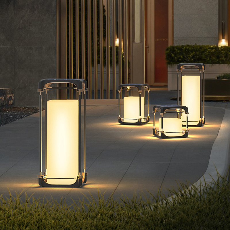 Luminous floor lamp courtyard  - Outdoor Lighting For Garden ulasan dan harga