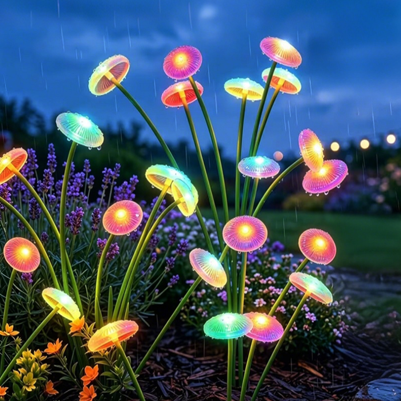 LED Solar Sway Lights Waterpro - Outdoor Lighting Jellyfish ulasan dan harga
