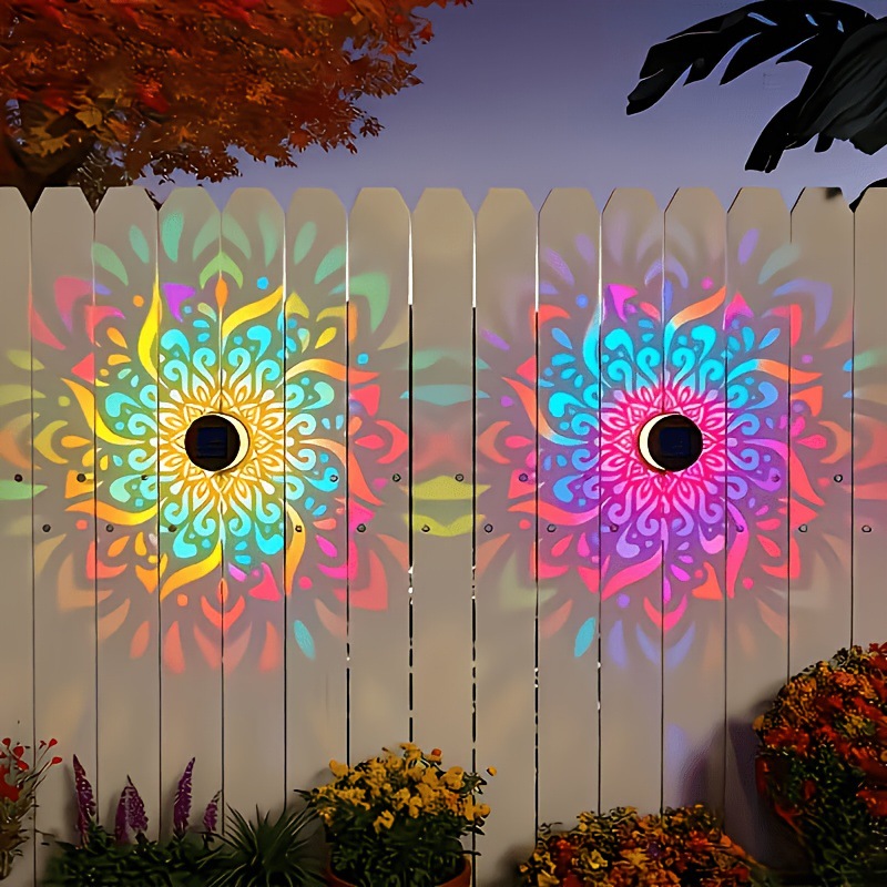 Solar LED Wall Light Mandala P - Outdoor Lighting Effects ulasan dan harga