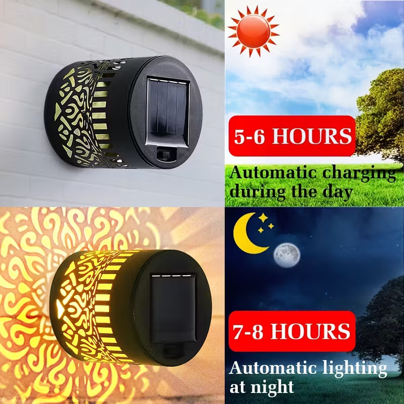 Solar LED Wall Light Mandala P - Outdoor Lighting Effects ulasan dan harga