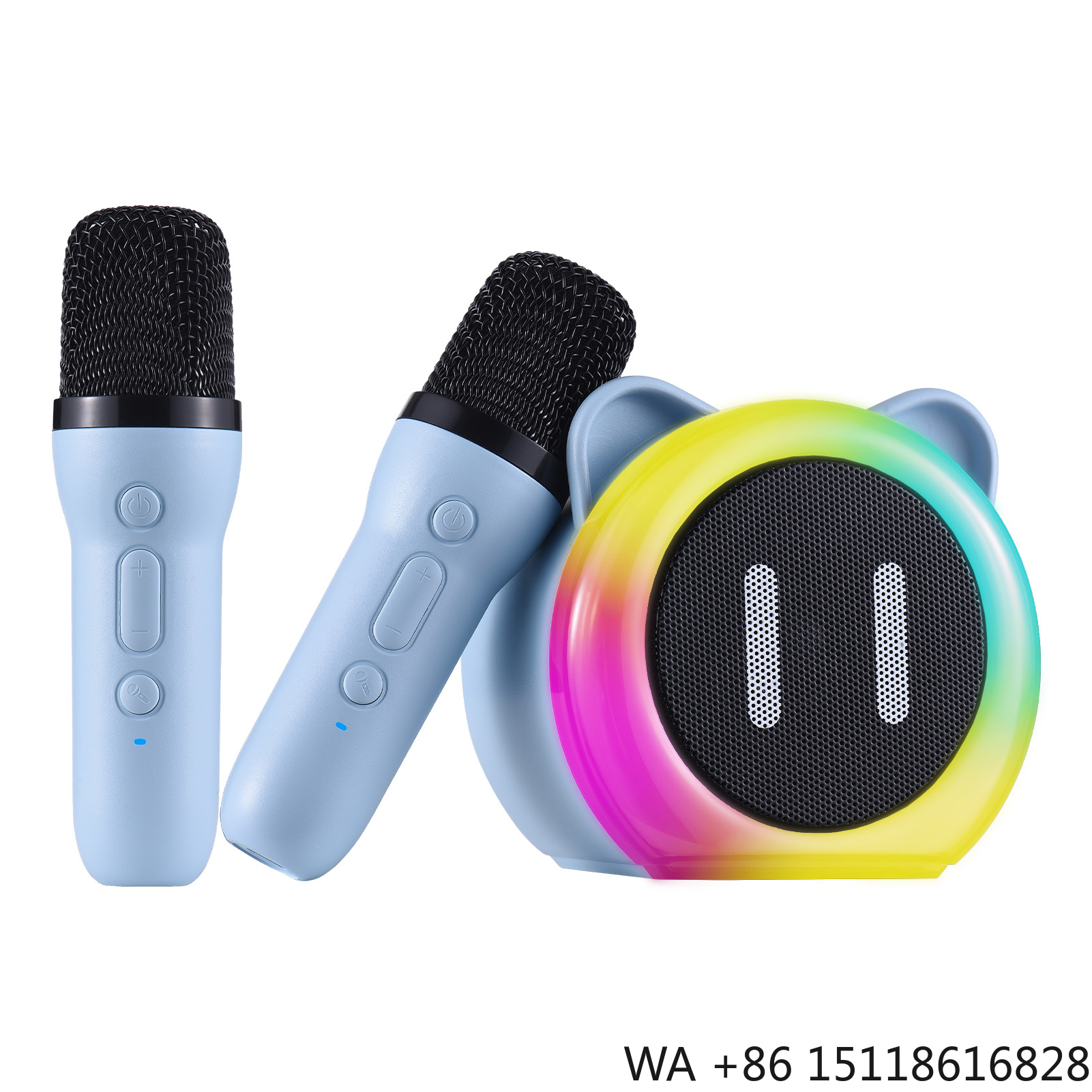 Karaoke Machine with 2 Wireles - Outdoor Lighting Effects ulasan dan harga