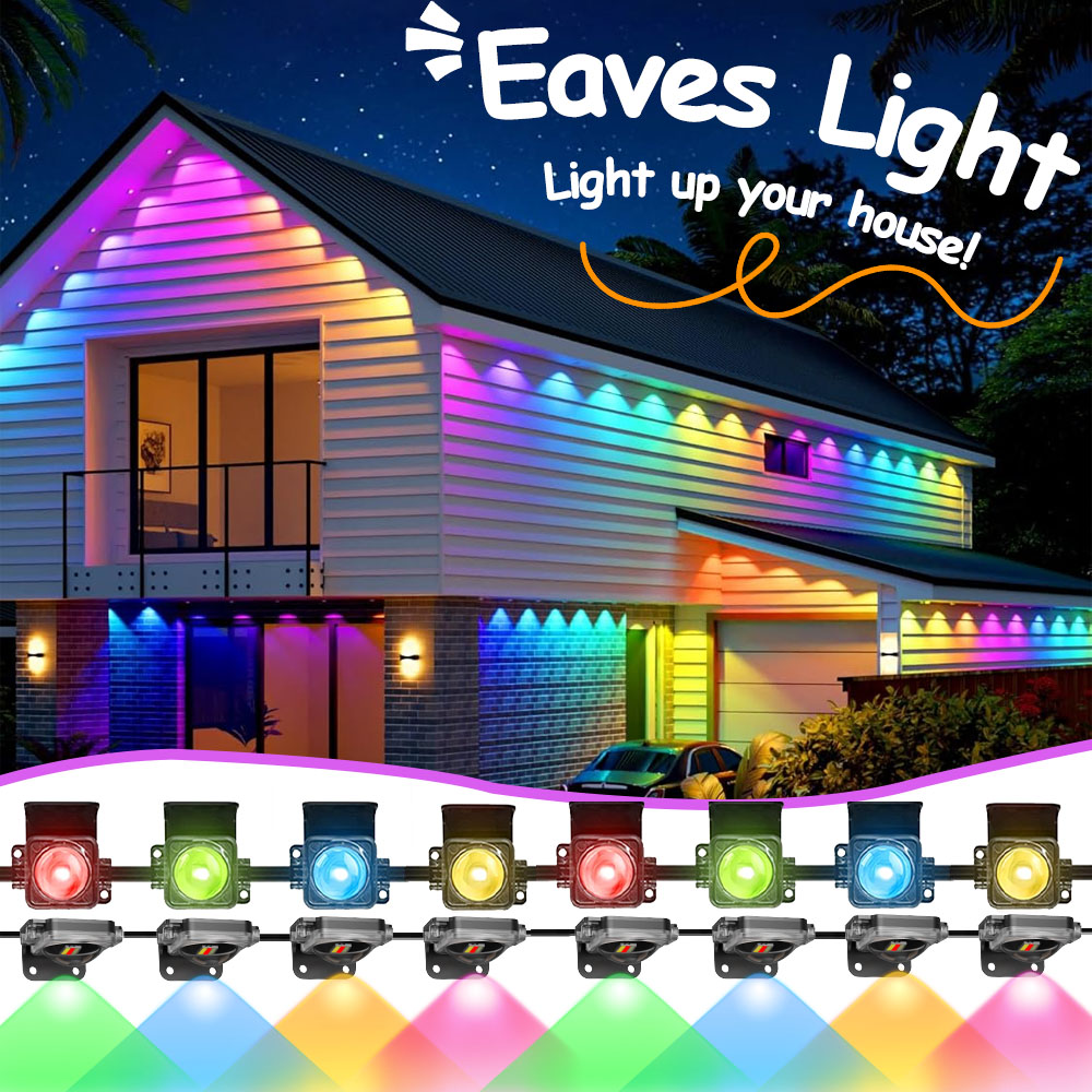 Permanent Outdoor Eaves Lights - Outdoor Lighting Halloween ulasan dan harga