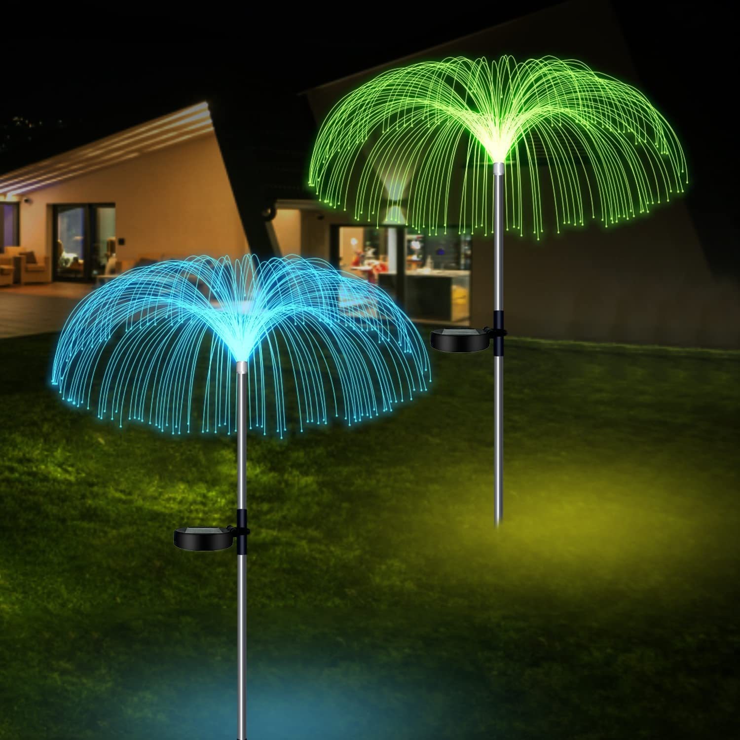 LED Solar Jellyfish Garden Lig - Outdoor Lighting Jellyfish ulasan dan harga
