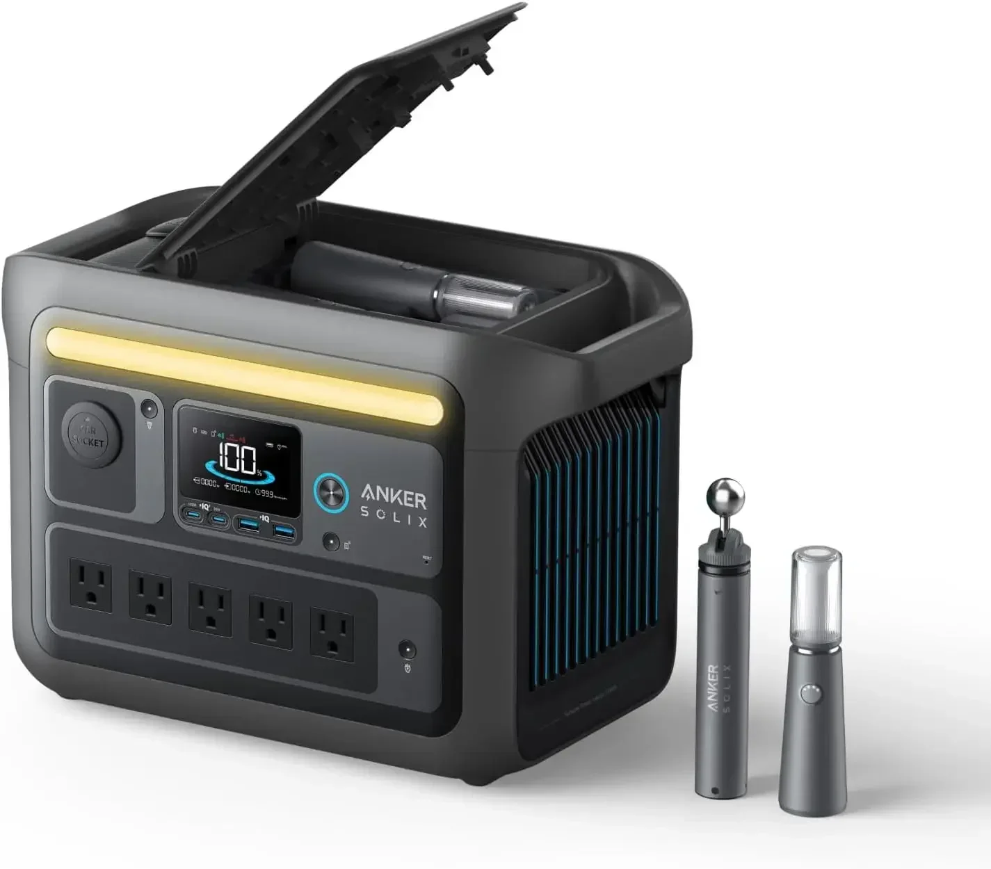Anker SOLIX C800X Portable Pow - Outdoor Lighting Solar Panel ulasan dan harga