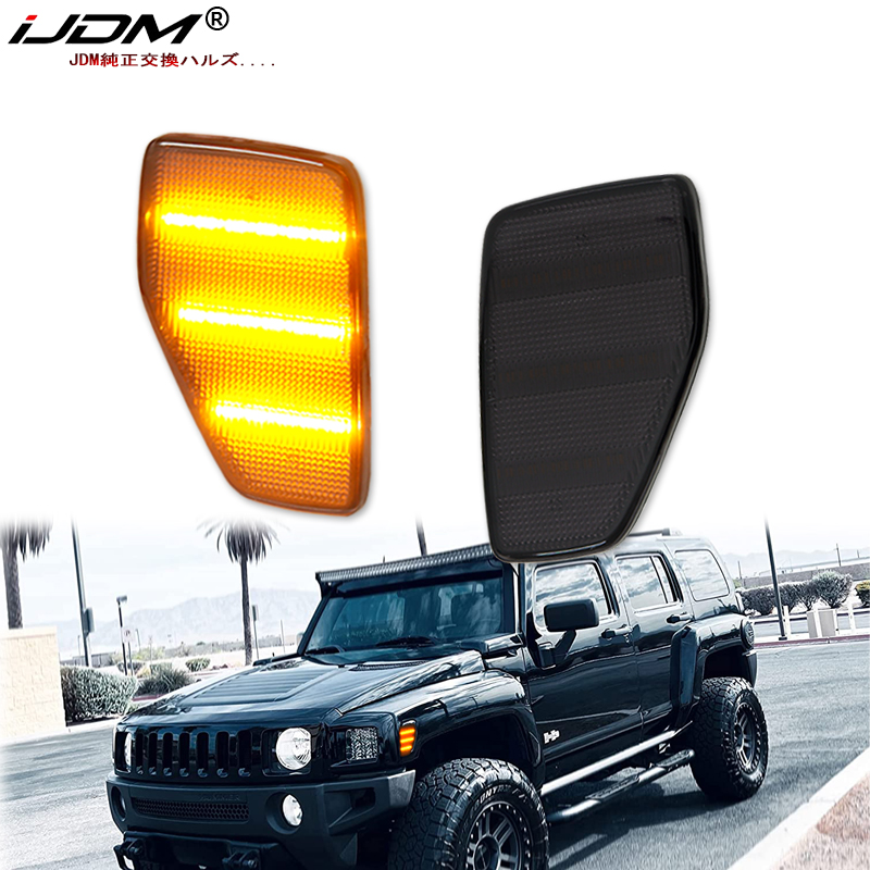 iJDM Car Amber Triple-Row LED  - Outdoor Lighting Yellow ulasan dan harga