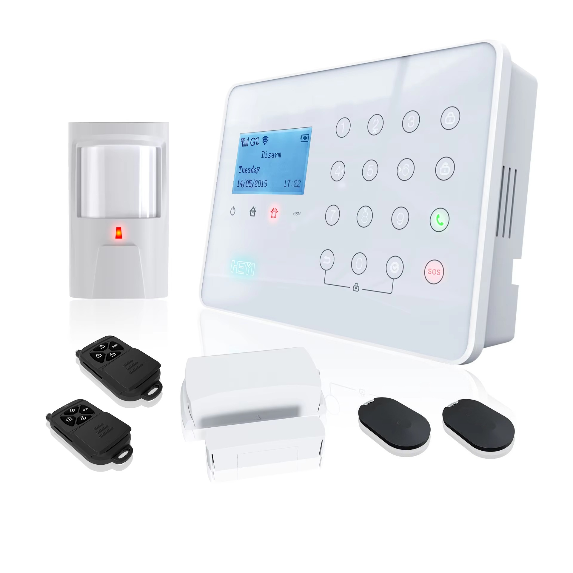 Alarm System  Wireless Securit - Motion Sensor Outdoor ulasan dan harga