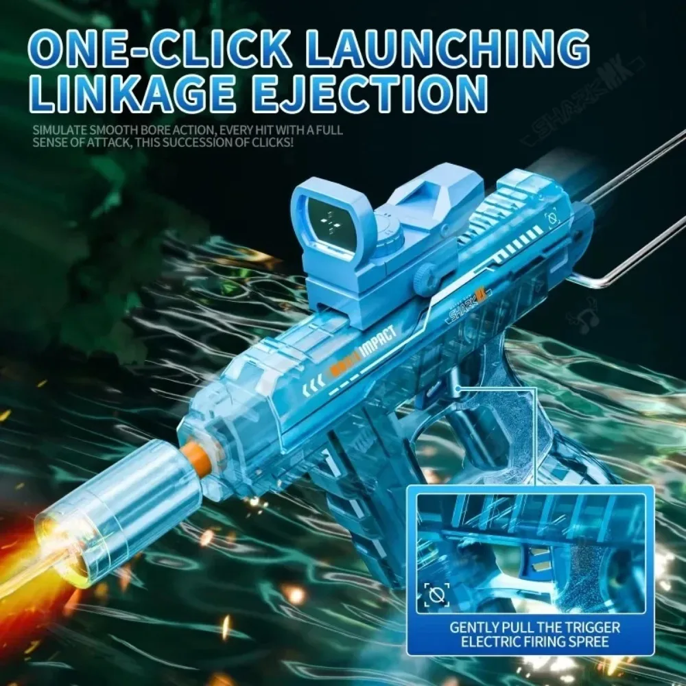 UZI Electric Water Gun with LE - Outdoor Lighting Setup ulasan dan harga