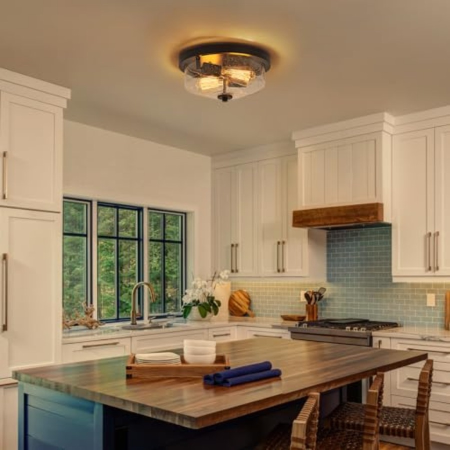 Flush Mount Ceiling Light Farm - Lighting Fixture Outdoor ulasan dan harga
